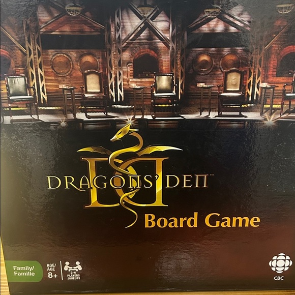 Kroeger Other - Dragons' Den Strategy Board Game - Black and Gold